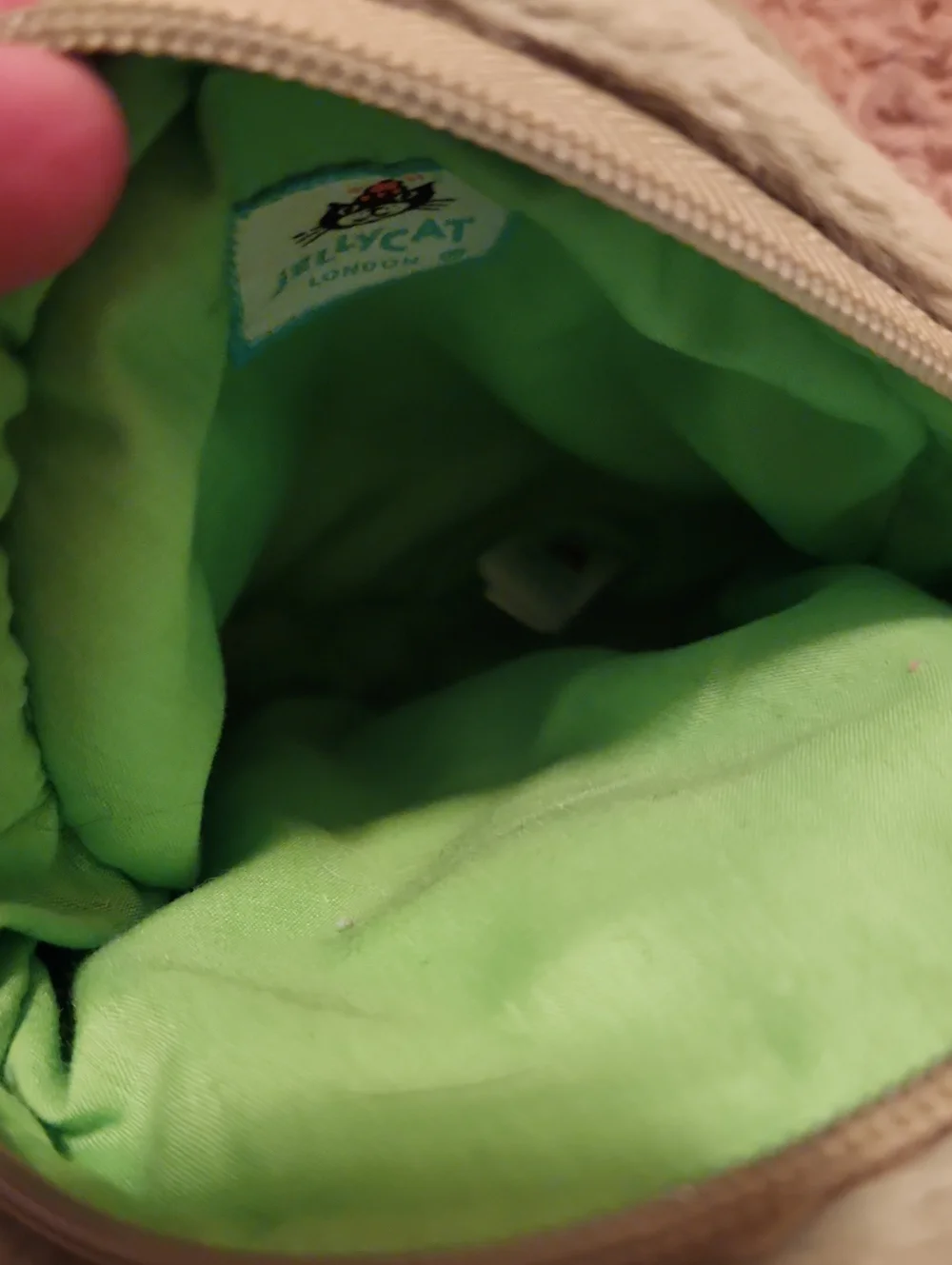 Jellycat Retired Ricky Rain Frog Bag Green Plush Frog Crossbody